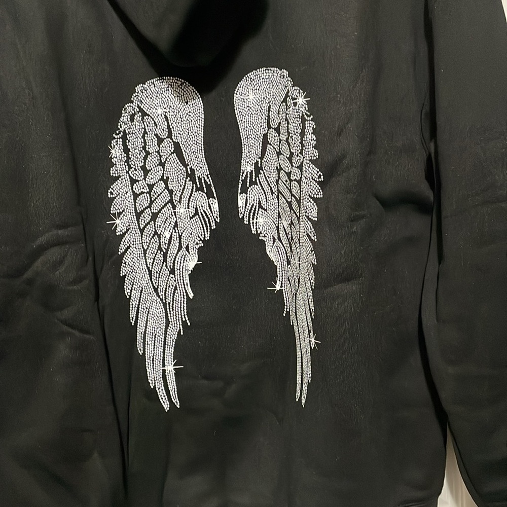Angel wings hoodie new - Picture 3 of 5